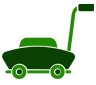 Lawn Mower Icon Lawn Mower Icon